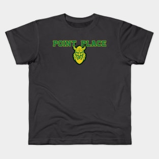 Point Place High School Vikings Mascot Kids T-Shirt